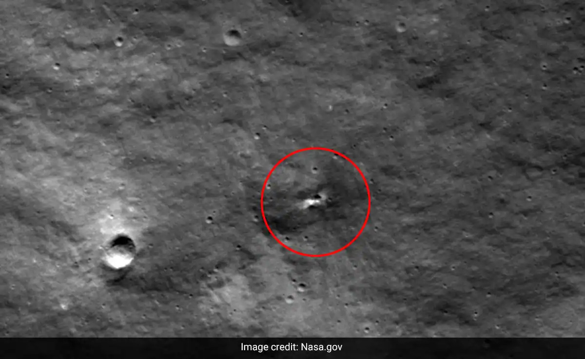 Russia's Luna-25 Probe Left 10-Metre Wide Crater On Moon After Crash: NASA